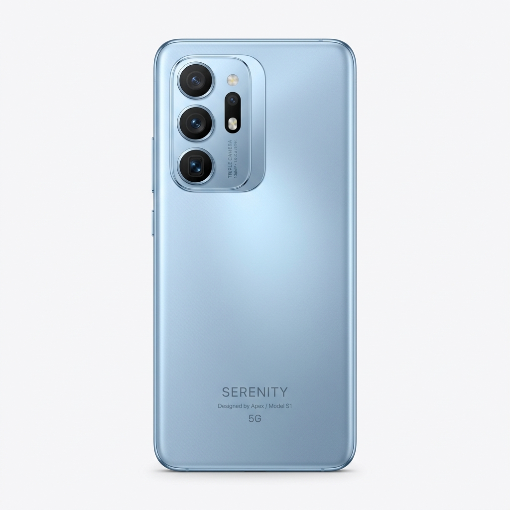 Light Blue Smartphone