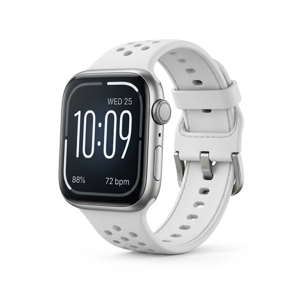 White Smart Watch